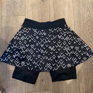 Beroy tennis skirt with attached spandex underneath new with tags size Small